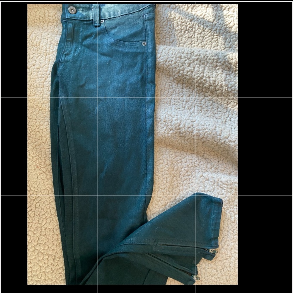 CARMAR Faux Leather Jeans